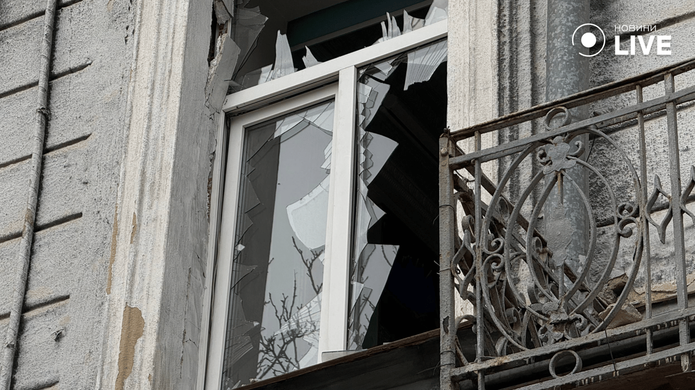 Вибиті вікна у ліцеї