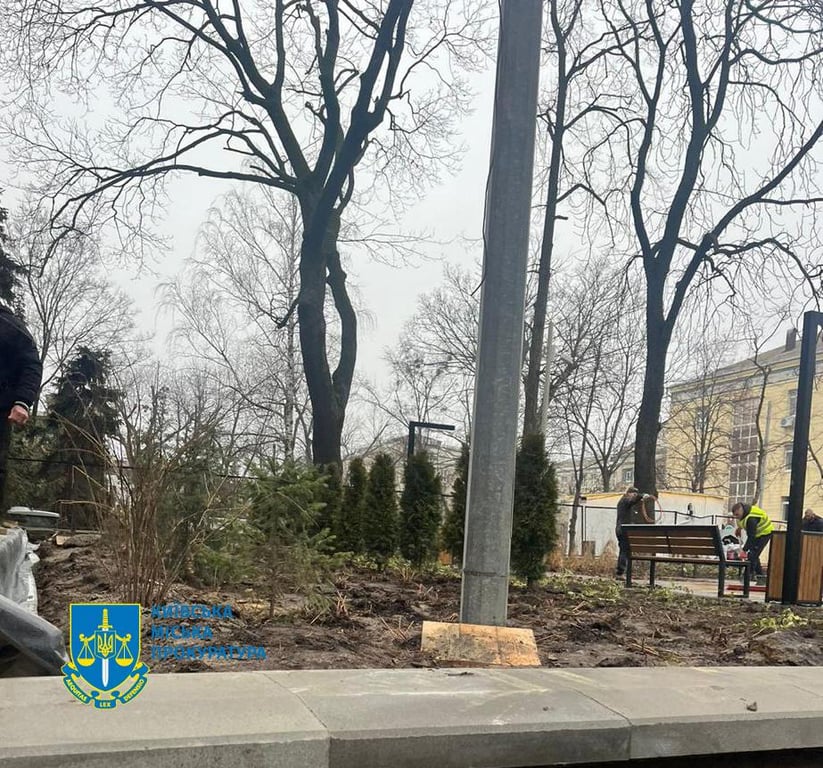 сквер у Києві