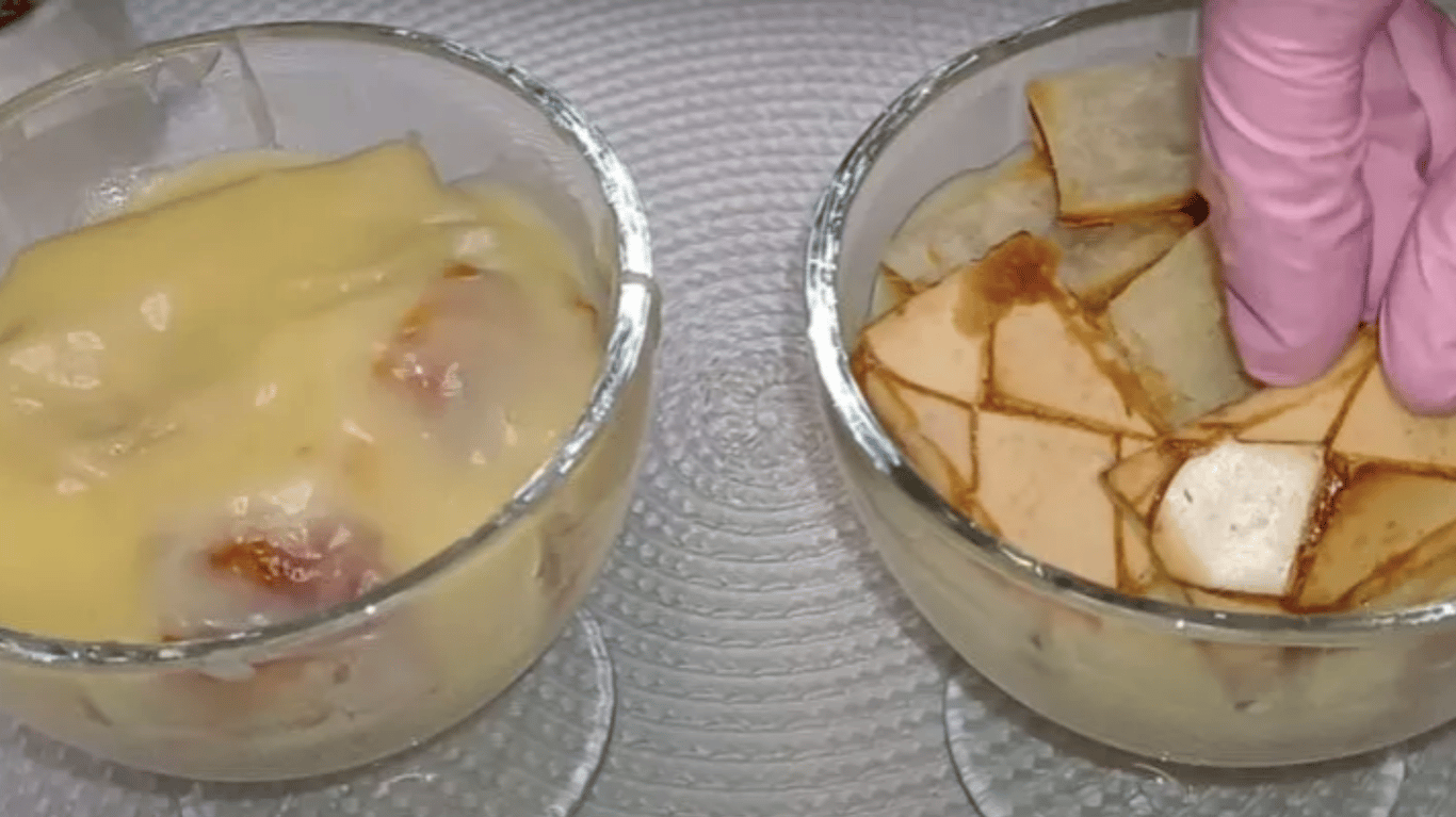 delicious Napoleon without baking