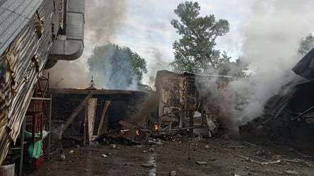 Россияне атаковали Киев крылатыми ракетами, от падения обломков вспыхнул пожар, — КГВА - 285x160