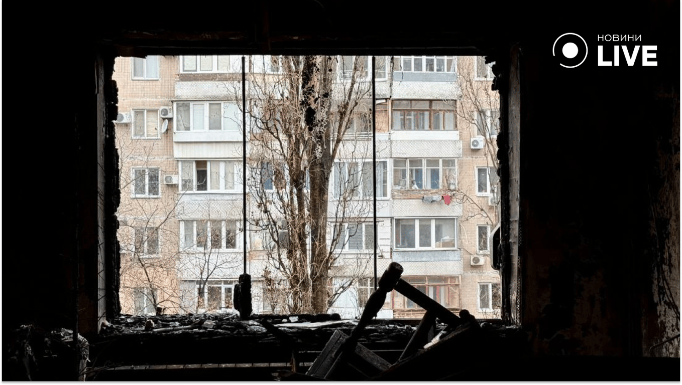Будинок в Одесі зсередини пілся атаки