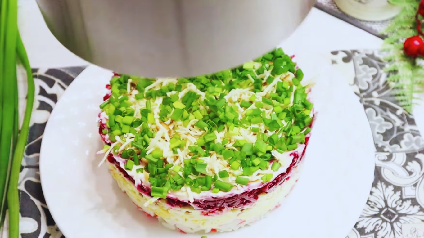 рецепт салату на новий рік з крабовими паличками