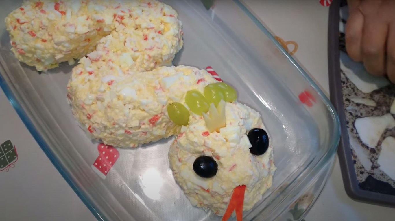 новогодний салат на Новый год 2025