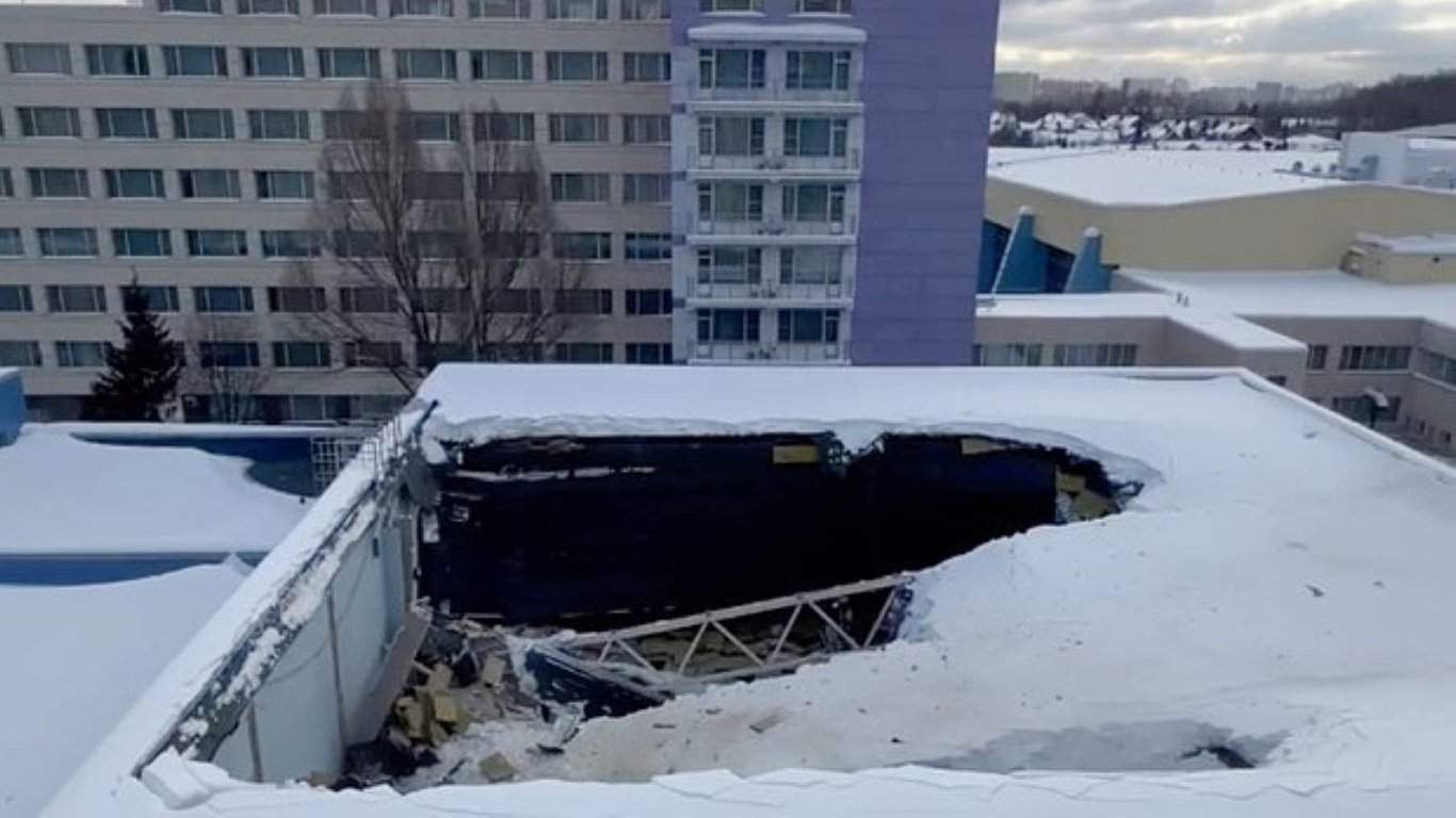 В России обвалилась крыша на спортивной базе, где тренируются сборные РФ