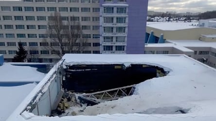 У Росії обвалився дах на спортивній базі, де тренуються збірні РФ - 285x160