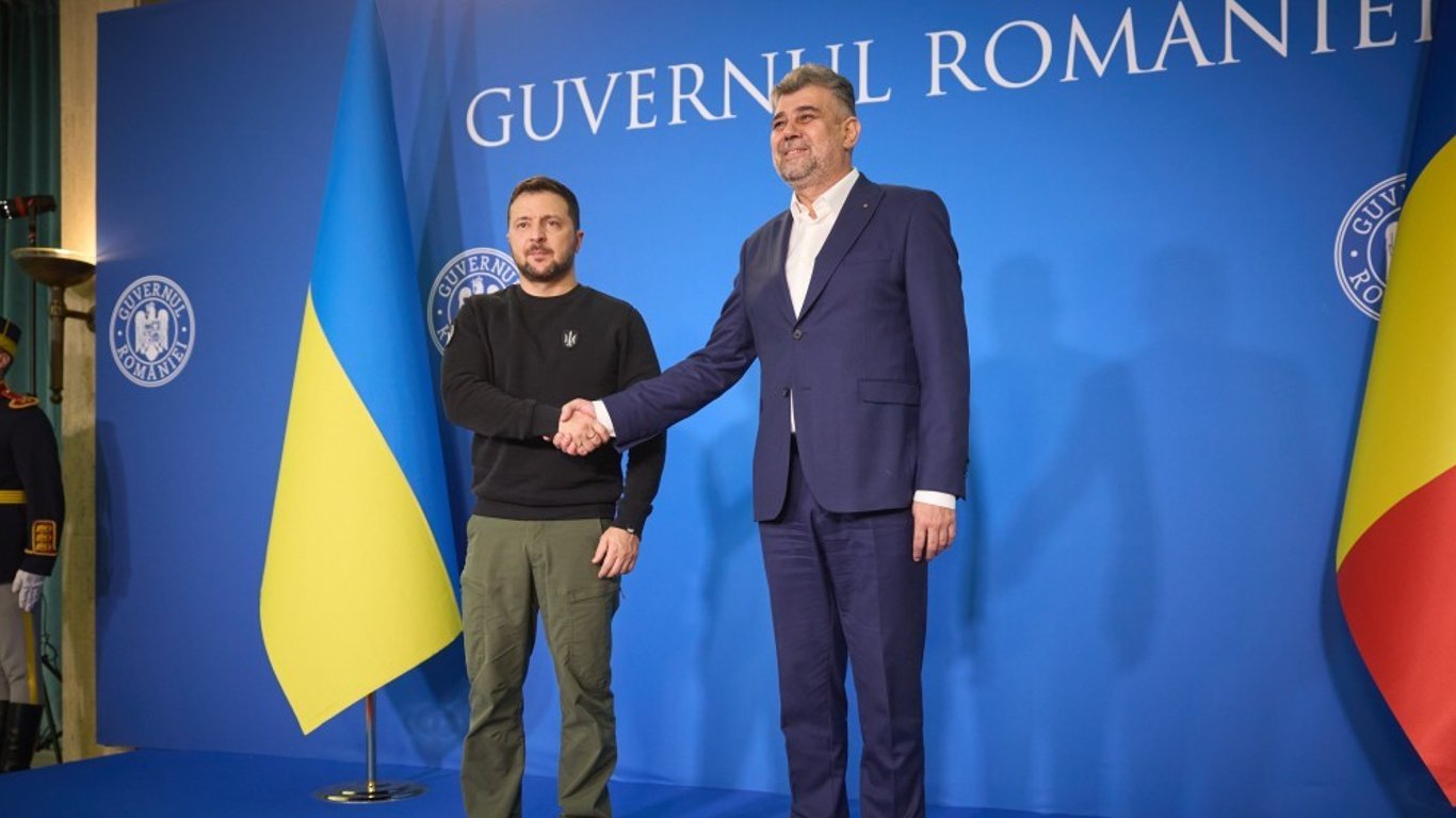 Зеленський зустрівся з прем'єр-міністром Румунії: про що говорили