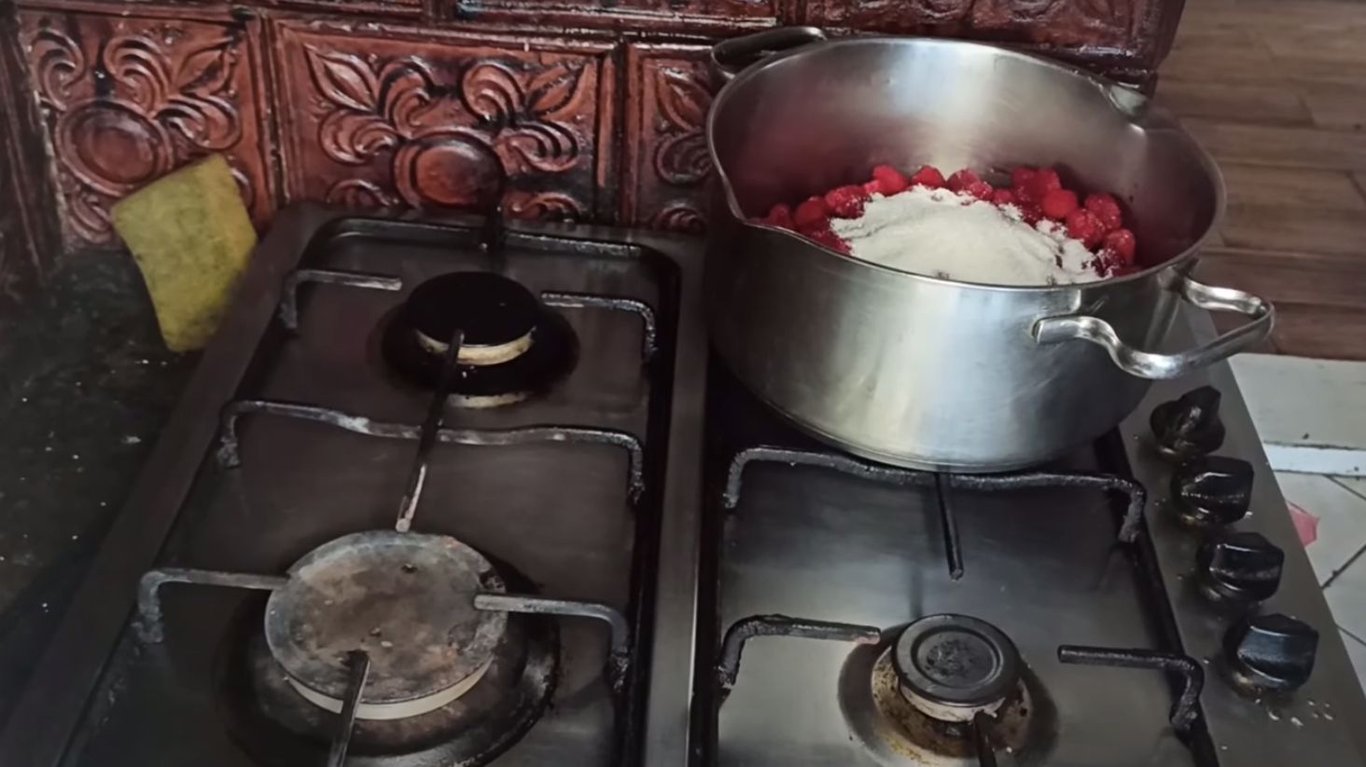 рецепт малинового варення 