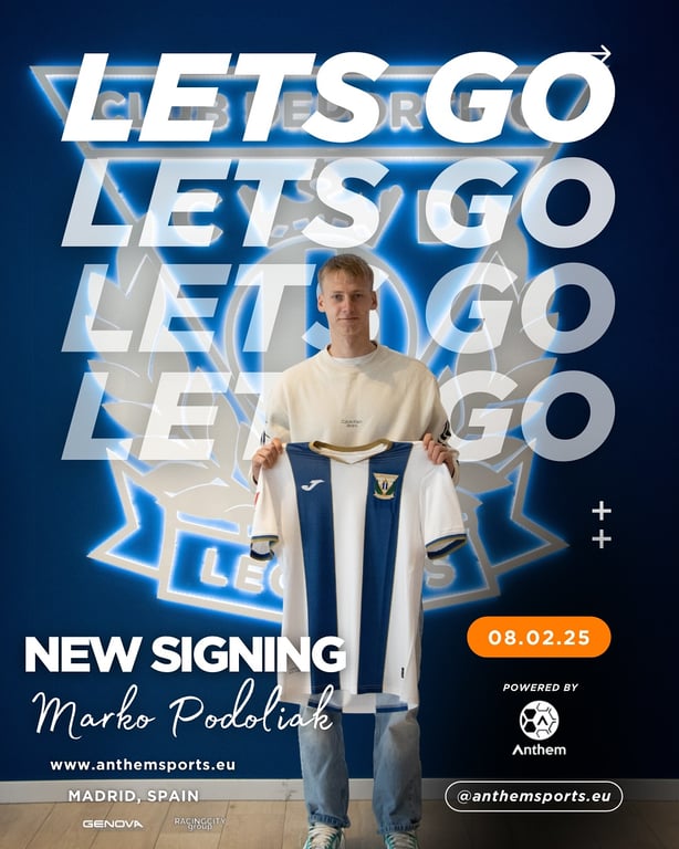 Марко Подоляк в Леганесі