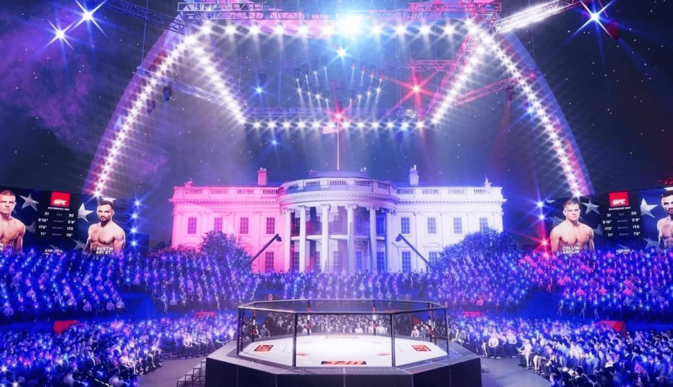 Чемпіонат UFC на подвір'ї Білого дому - кадри ймовірного турніру - фото 1