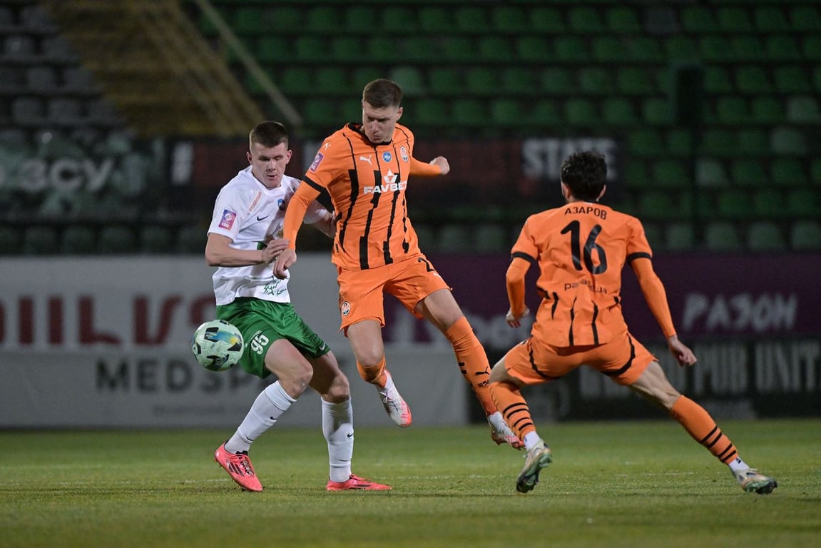 Игроки донецкого "Шахтера"