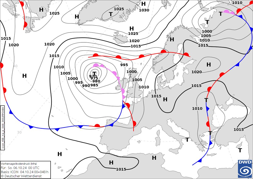 Погода на 6 жовтня