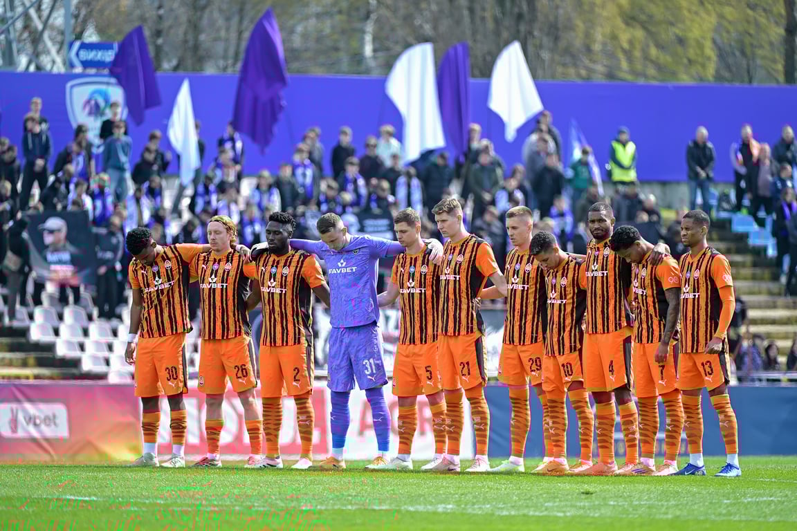 Игроки донецкого Шахтера