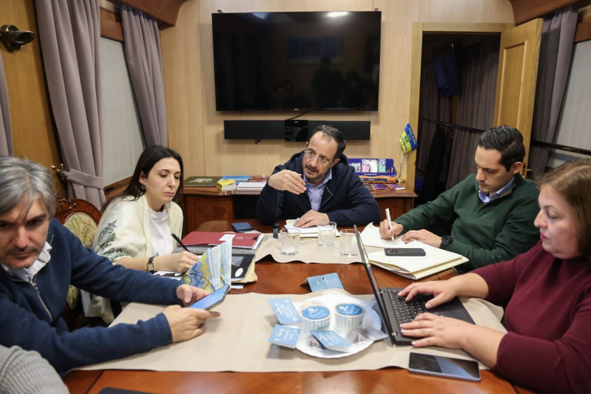 Візит Нікоса Христодулідіса до України 4 грудня