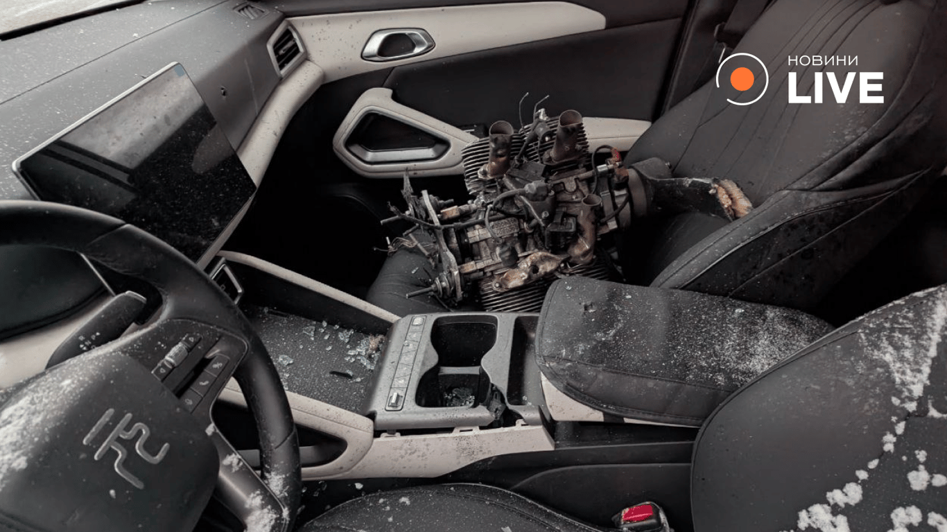 Київ удар дрона