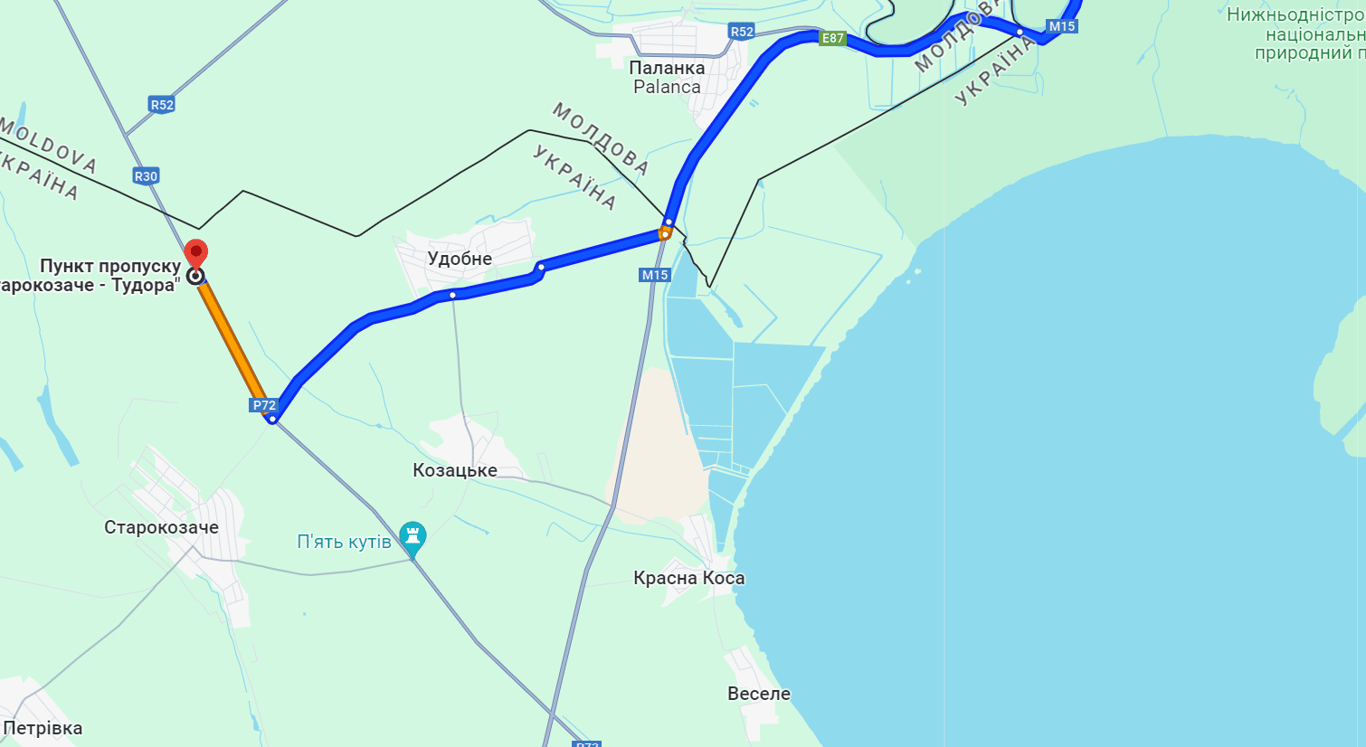 Виїзд за кордон та до Бессарабії — де водіям прийдеться постояти на трасі Одеса — Рені - фото 2