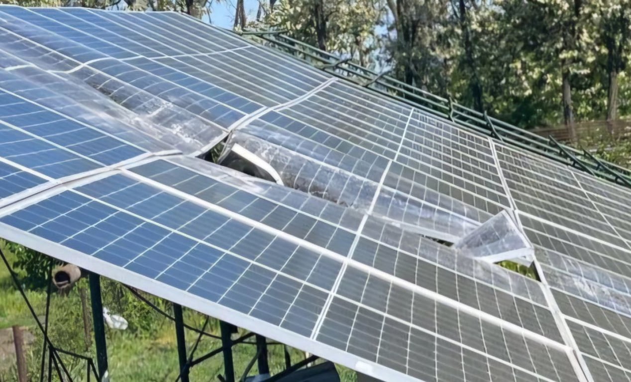 Обстрел Никополя 4 мая