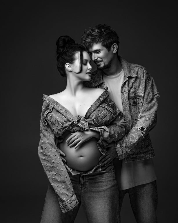 Позитив з вагітною дружиною