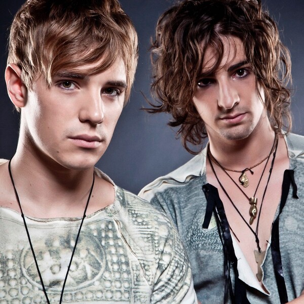 Вадим Олейник и Владимир Дантес в составе группы "ДиО.фильмы"