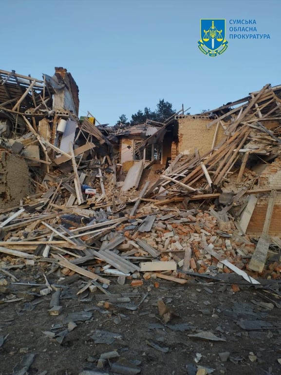 обстріл будинку в Сумській області 6 лютого