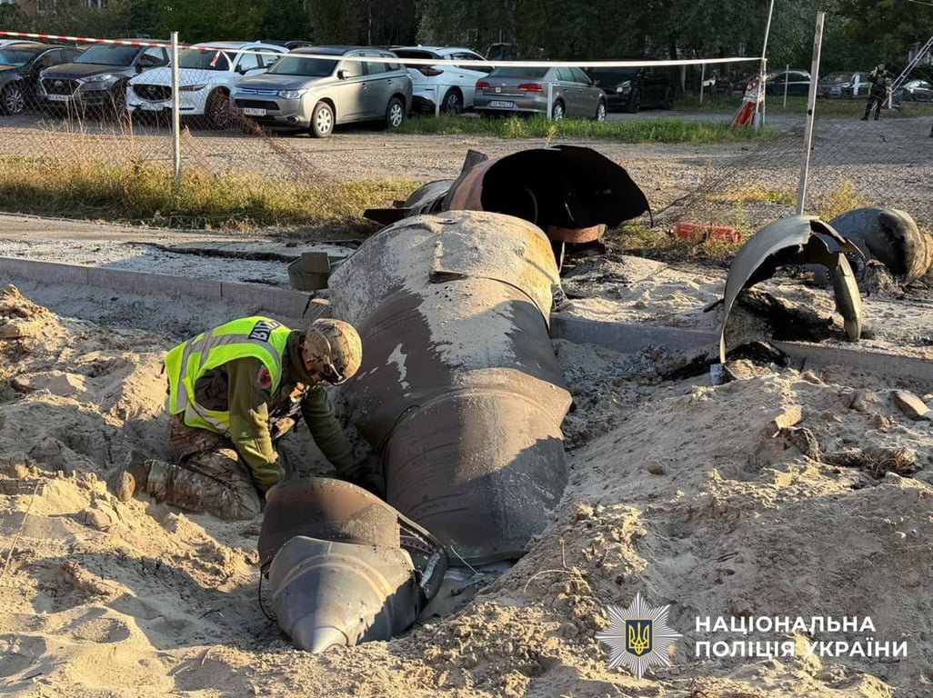 У Дарницькому районі знайшли ракету
