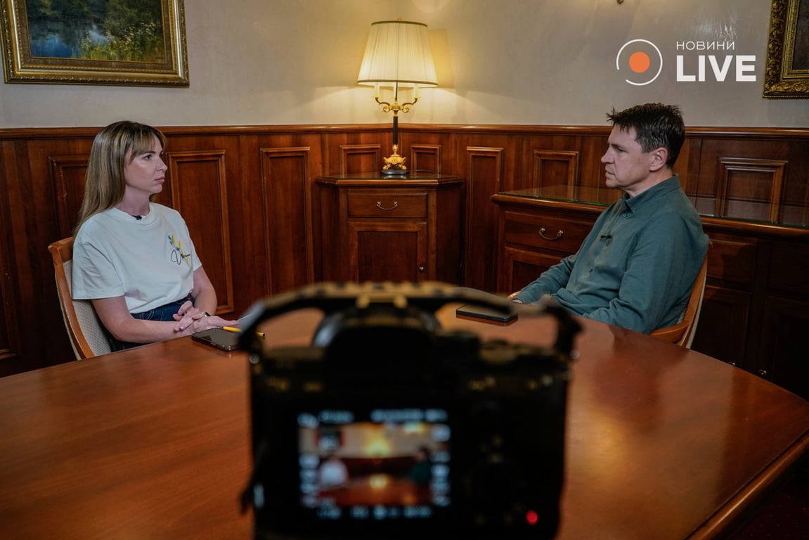 Михаил Подоляк и Галина Остаповец