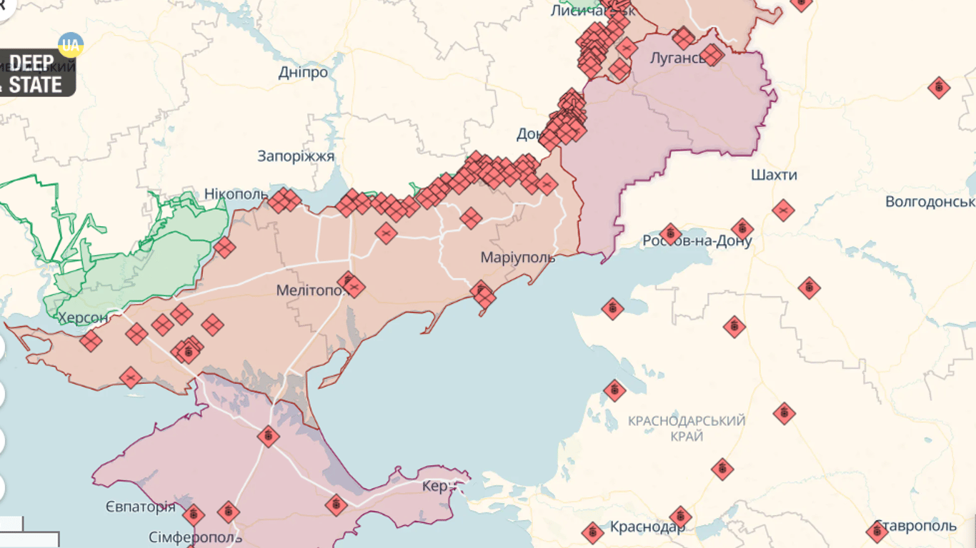 Онлайн-карты войны: главные события на передовой за 12 июня