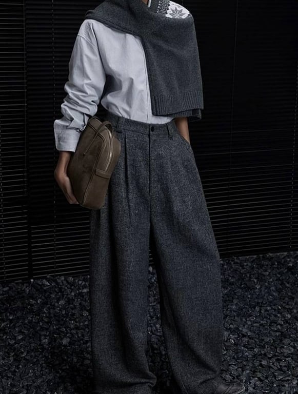 Жіночі штани з 70-х у зимовому луці 2026 року