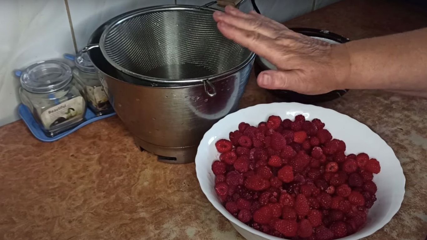 рецепт малинового варення на зиму