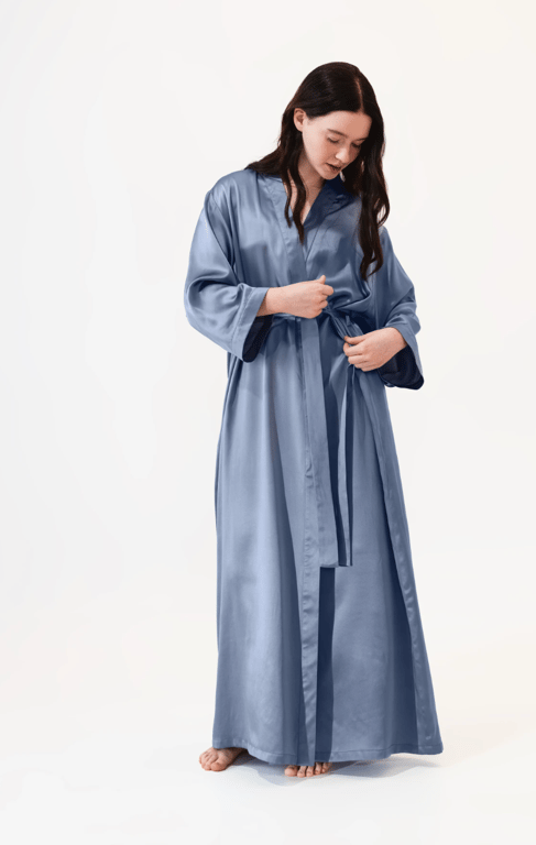 Silk robe