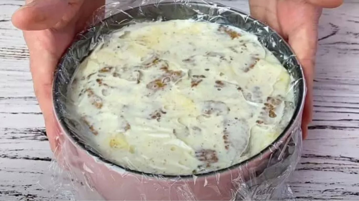 рецепт смачного торта до кави без випічки 