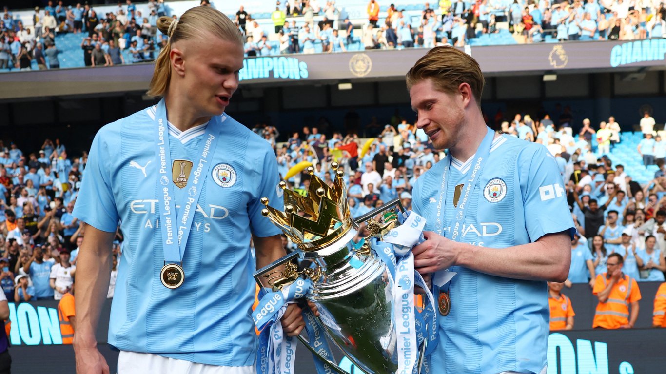 Кевін Де Брюйне та Ерлінг Холанн