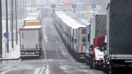 В Венгрии появились очереди из грузовиков на въезд в Украину - 290x160