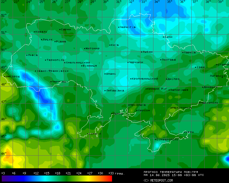 Майже по всій Україні дощі і грози — прогноз погоди на сьогодні - фото 2