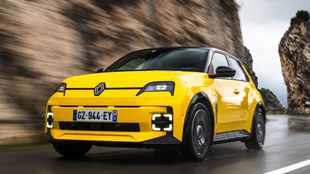 Мова дизайну Renault 5 E-Tech 2025 року. Фото: pistonheads.com