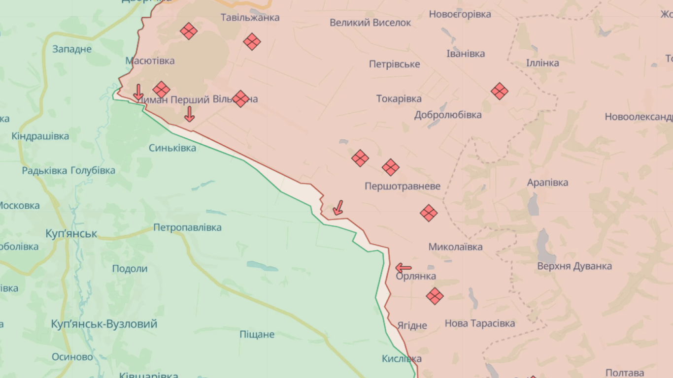 Карта бойових дій в Україні онлайн сьогодні, 07.11.2023 — DeepState, Liveuamap, ISW