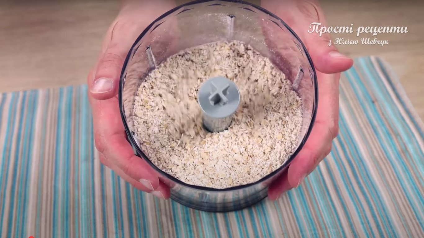 рецепт пирога з вівсянки 