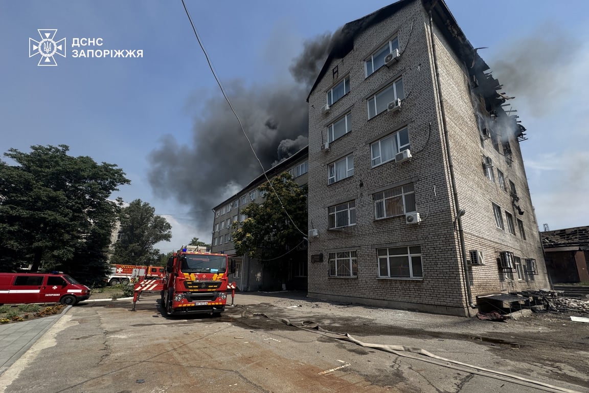 Атака РФ по Запоріжжю