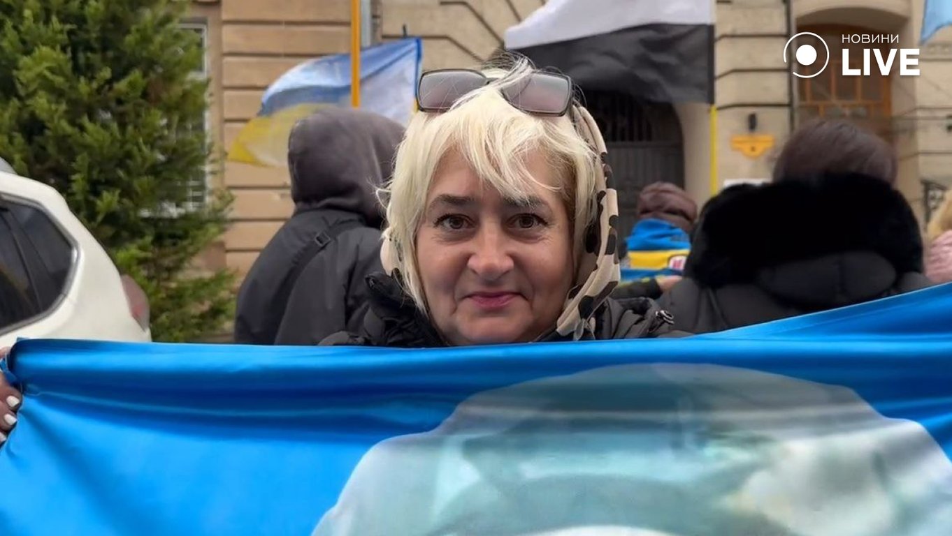 Рідні полонених та зниклих безвісти вийшли на мітинг