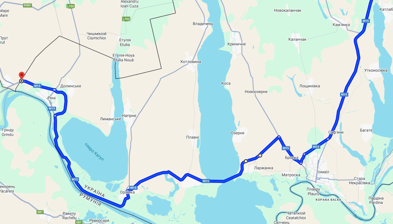 Виїзд за кордон — де ускладнений рух на трасі Одеса-Рені - фото 4