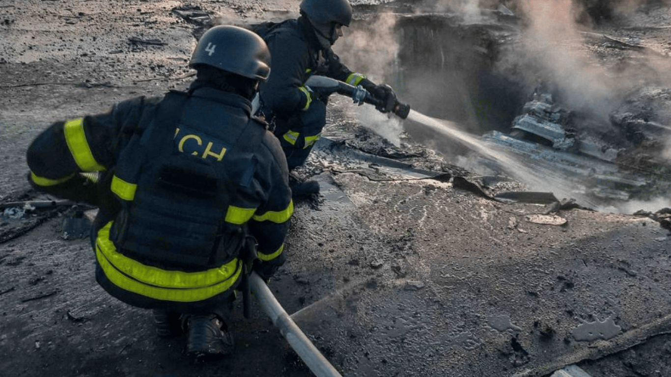 РФ дронами атаковала Киевскую область: есть разрушения и пожары