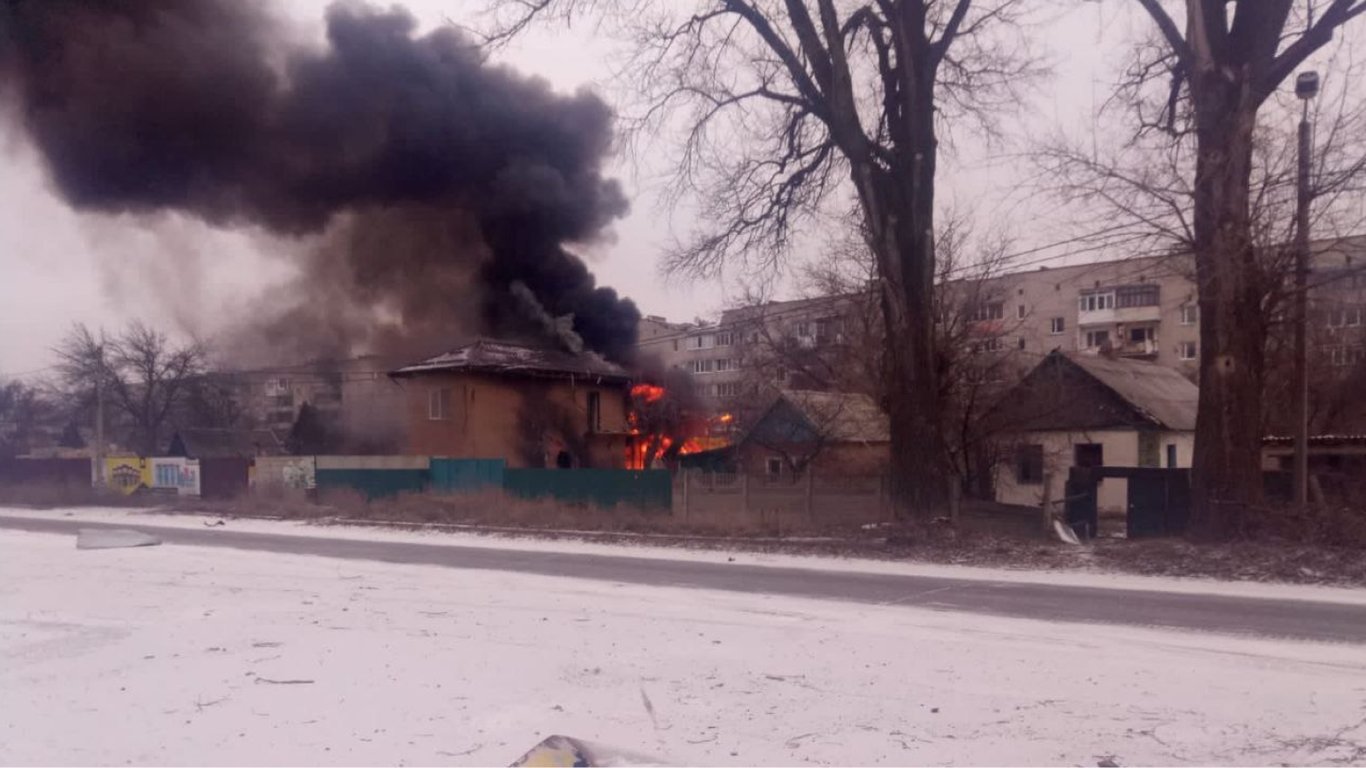Росіяни завдали удару по містах і селах Донецької області
