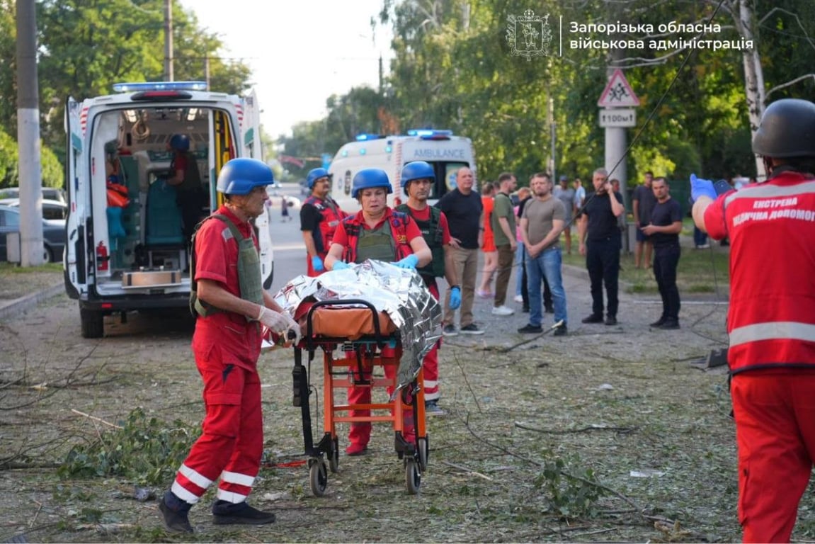Обстріл Запоріжжя 19 липня