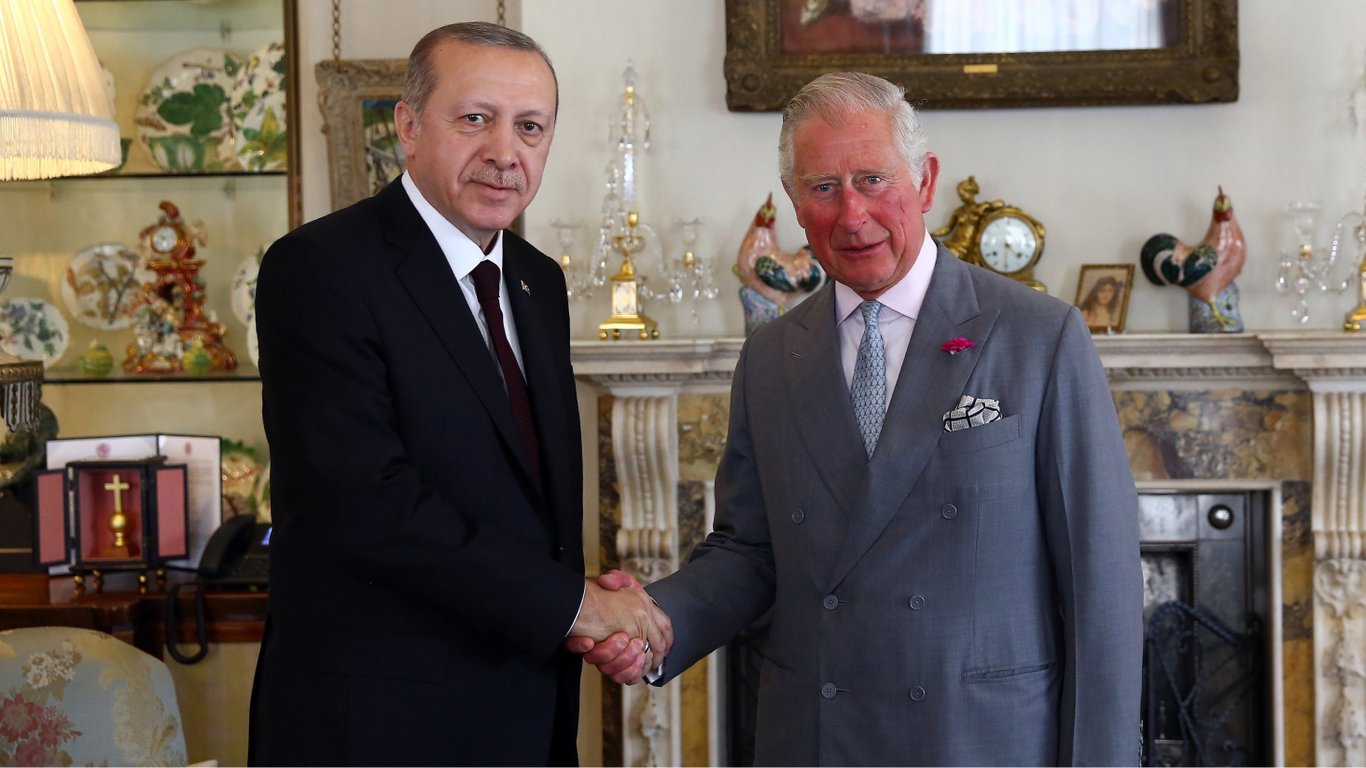 Король Чарльз III написав лист президенту Туреччини Реджепу Ердогану