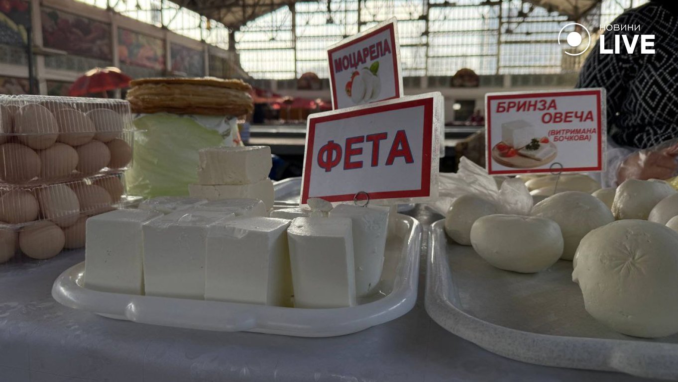 Ціни на молочку в Одесі у грудні