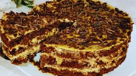 Самый простой вкусный шоколадный торт — нужно кефир и 2 яйца - 285x160