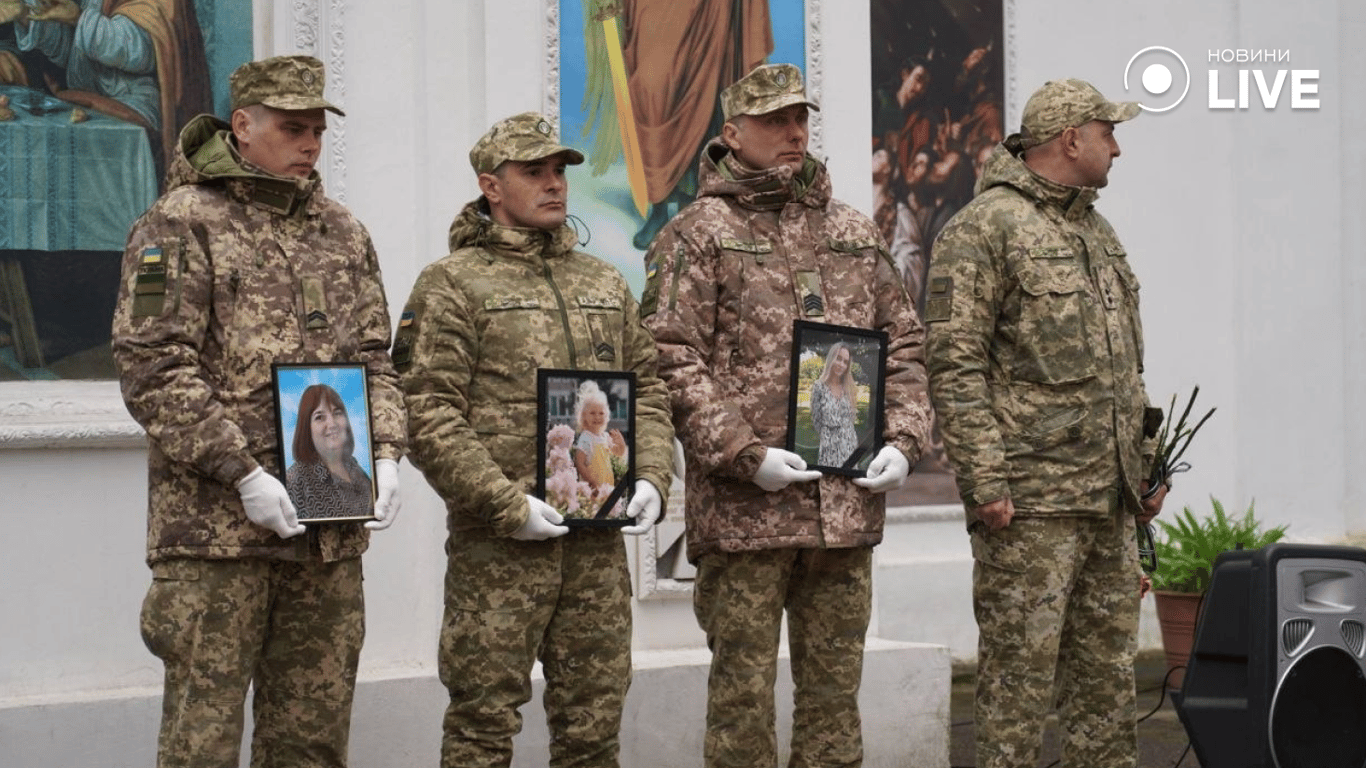 В Одесі попрощалися із загиблими від атаки 6 квітня