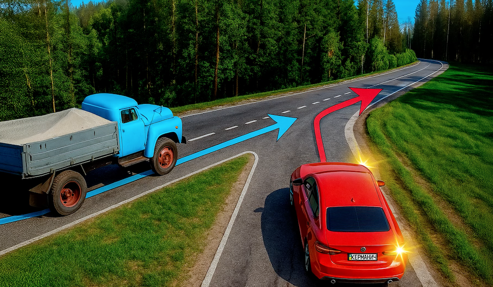 Тест з ПДР: хто за ким проїде?