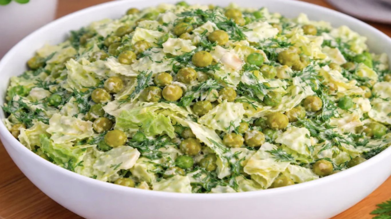 салат з пекінською капустою