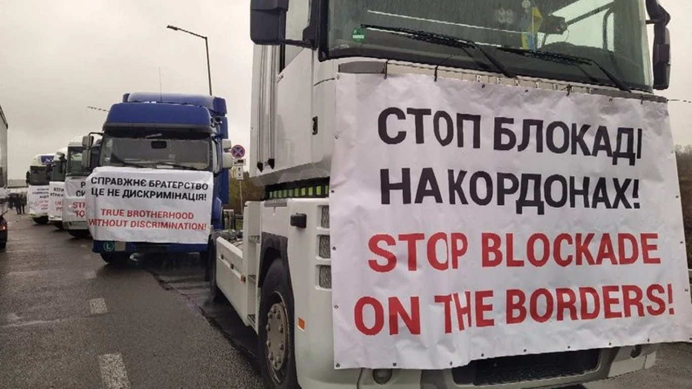 Украинские перевозчики готовят протест на границе с Польшей — когда начнется акция