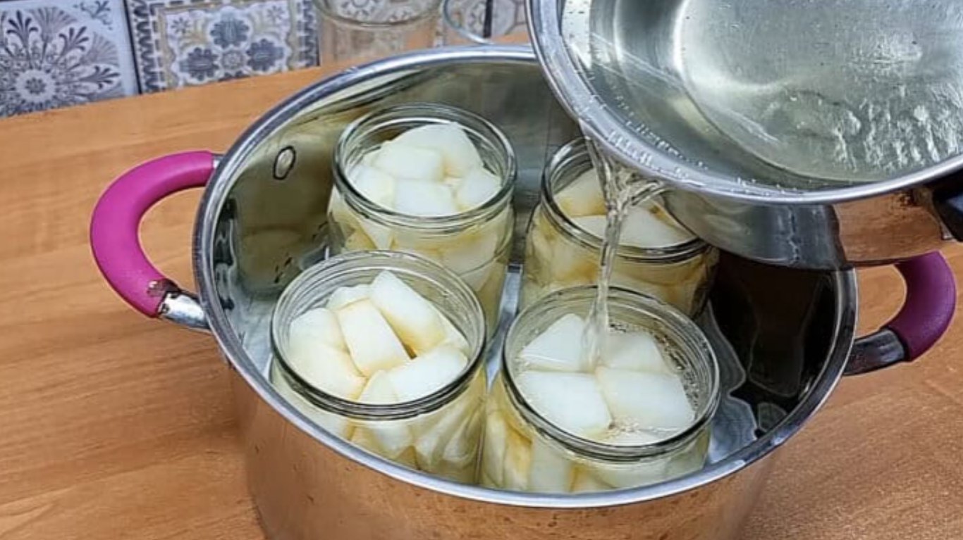 рецепт консервованої дині